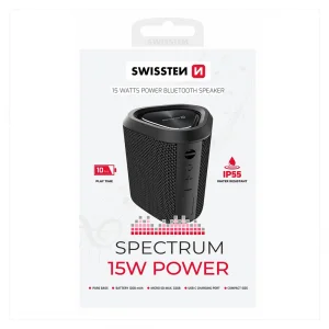 Преносима колонка Swissten Bluetooth Speaker Spectrum 15W, черен 4