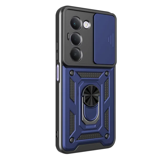Удароустойчив калъф Techsuit CamShield за Xiaomi Redmi 15 4G / Redmi 15 5G, син 2