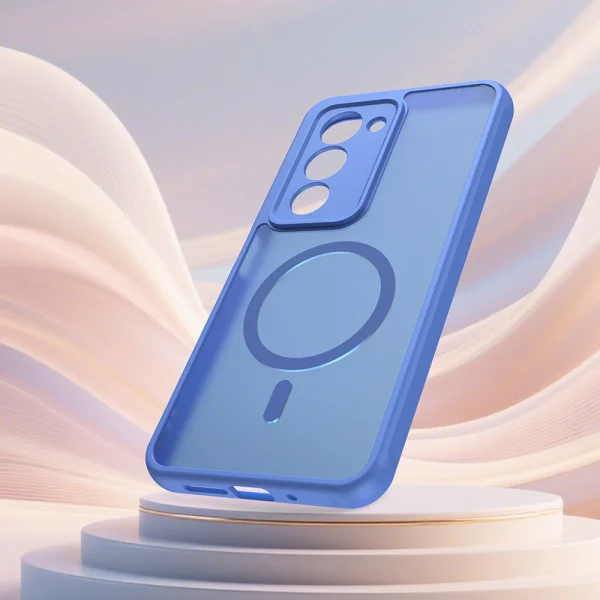 Удароустойчив калъф Techsuit HaloFrost II MagSF за Xiaomi Redmi 15 4G / Redmi 15 5G, светло син 2