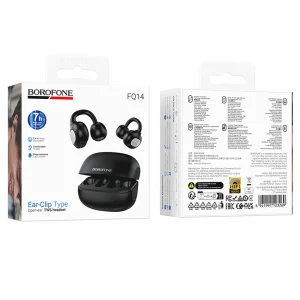 Слушалки Borofone Joy FQ14 Bluetooth V5.4, 300mAh, черен 4