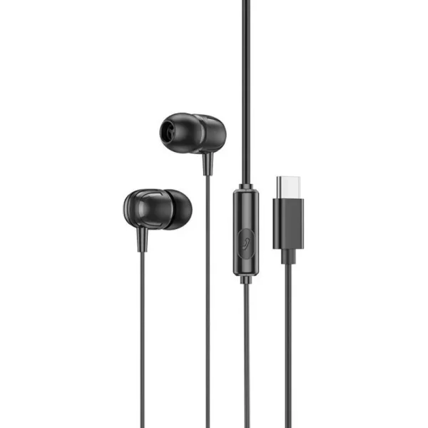 Слушалки Borofone Delicious BM77, Type-C, с микрофон, черен 1