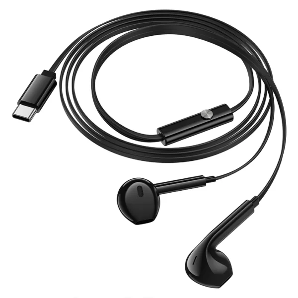 Слушалки Borofone Star BM99 Type-C, с микрофон,DAC Chip, черен 3