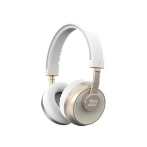 Bluetooth Слушалки Blue Star BH02, Бял