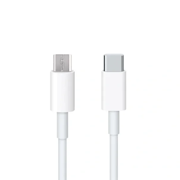 USB Кабел Blue Star C972 Type -C to Micro USB QC3.0 2,4A 18W 2m - White 2