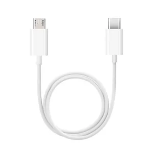 USB Кабел Blue Star C972 Type -C to Micro USB QC3.0 2,4A 18W 2m - White