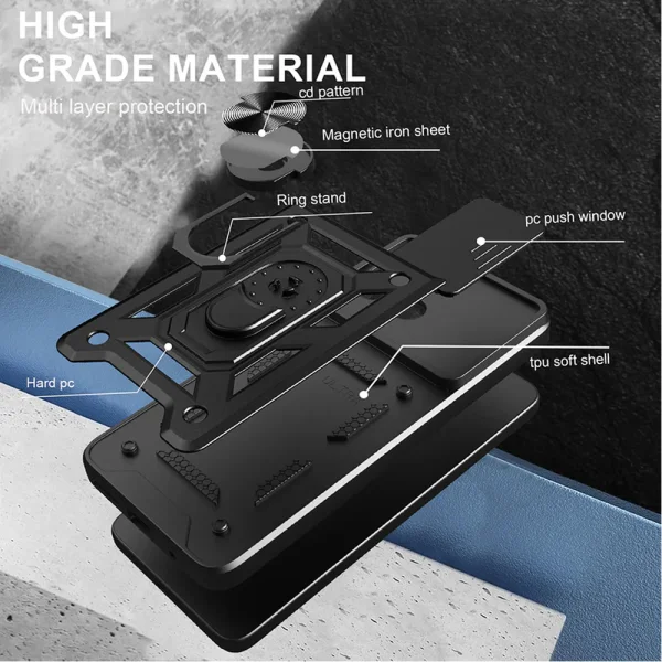 Techsuit CamShield case for Motorola Moto G06, black 2