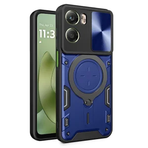 Удароустойчив калъф Techsuit Camguard pro за Motorola Moto G06, син