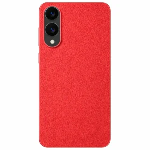Фолио Протектор за Samsung Galaxy S25 Edge (Гръб) - 3M Leather Red