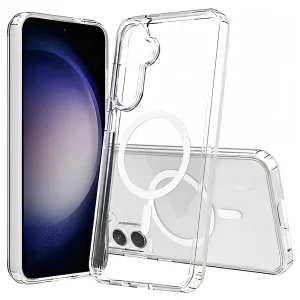 Удароустойчив калъф Mag Cover MagSF за Samsung Galaxy A57 5G, Прозрачен