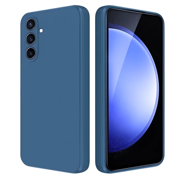 Silicone Back Cover for Samsung Galaxy A37 5G, Blue 1
