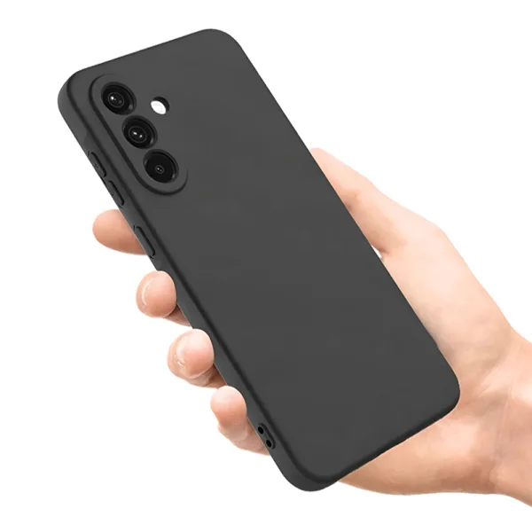 Silicone Case for Samsung Galaxy A57 5G, Black 3