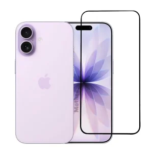 Стъклен Протектор OG Full Glue 5D за iPhone 17, Черен