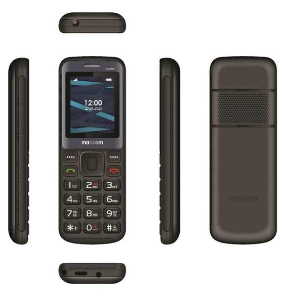 Мобилен телефон MAXCOM MM718L 4G, Черен 2