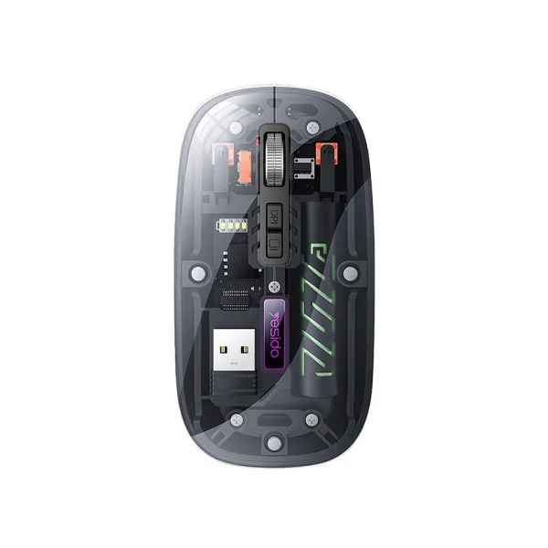 Wireless Mouse Yesido KB29 2.4G 1600DPI, Black 1
