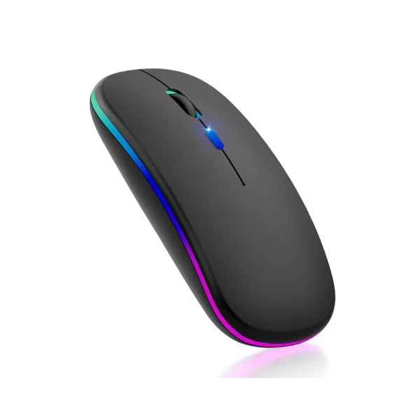 Wireless Mouse Techsuit M1 Gaming BT 5,2 1600DPI, Black 1
