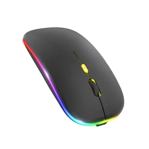 Wireless Mouse Techsuit M1 Gaming BT 5,2 1600DPI, Black 3