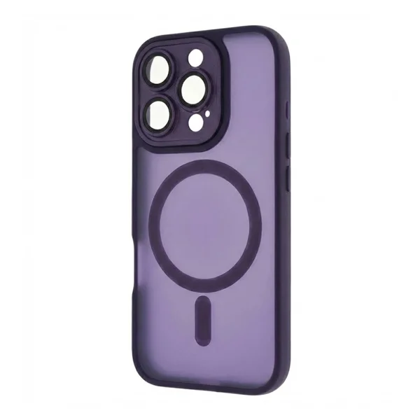 Shockproof case MagSF TP-27 for iPhone 16 Pro, Purple 4