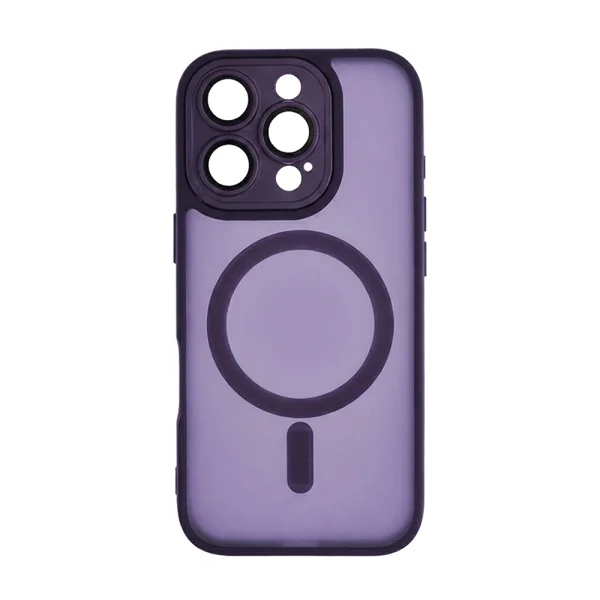 Shockproof case MagSF TP-27 for iPhone 16 Pro, Purple 2