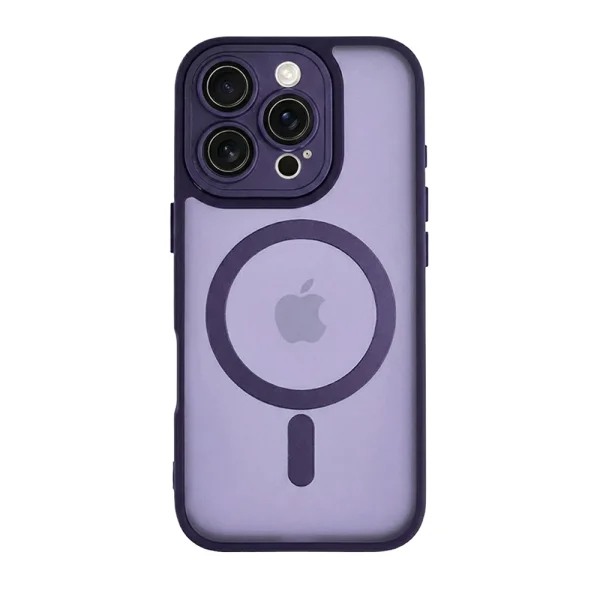 Shockproof case MagSF TP-27 for iPhone 16 Pro, Purple 1