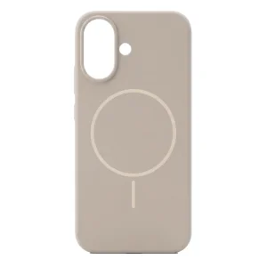 Shockproof Case MagSF Slim Silicone for iPhone 17, Brown 3