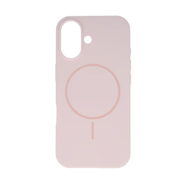 Shockproof case MagSF Slim Silicone for iPhone 17, Light Pink 2