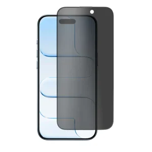 Стъклен протектор 5D Full Glue PRIVACY за iPhone 17, черен
