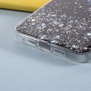 Силиконов калъф Starry Sky за iPhone 13 Pro Max, Черен 4