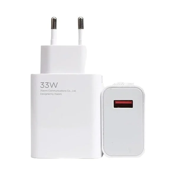 Зарядно устройство Xiaomi 33W Charging Combo Charger (Type-A), Бял 1