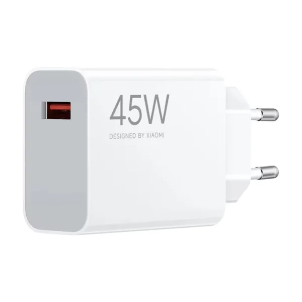 Xiaomi 45W Turbo Charging Power Adapter (Type-A) Charger, White 2