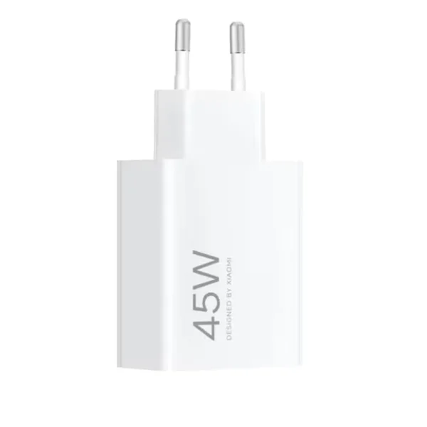 Xiaomi 45W Turbo Charging Power Adapter (Type-A) Charger, White 1