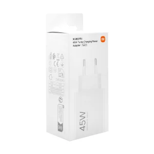 Xiaomi 45W Turbo Charging Power Adapter (Type-A) Charger, White 3