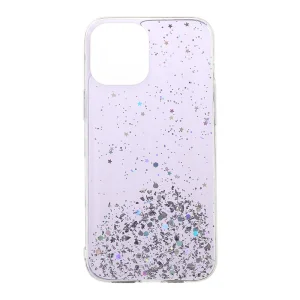 Силиконов калъф Starry Sky за iPhone 13 Pro Max, Лилав