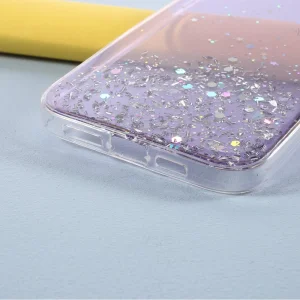 Silicone case Starry Sky for iPhone 13 Pro Max, Purple 4