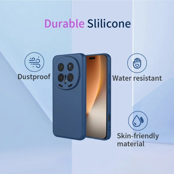 Silicone Lite silicone case for Honor Magic8 Pro 5G, Blue 6