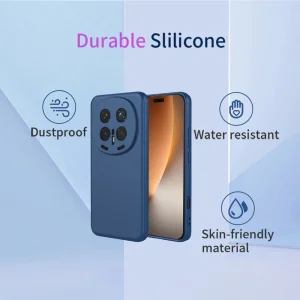 Silicone Lite silicone case for Honor Magic8 Pro 5G, Blue 6