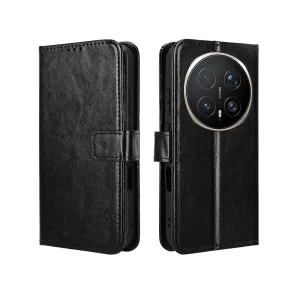 Калъф Тефтер Crazy Horse за Honor Magic8 Pro 5G, Черен 5