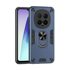Удароустойчив калъф Hybrid Ring Holder Kickstand за Honor Magic8 Pro 5G, Син