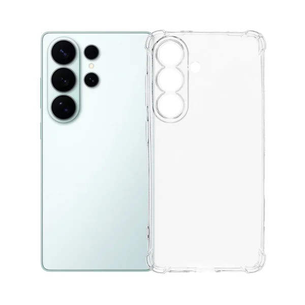 Силиконов калъф Drop-proof за Samsung Galaxy S26 Ultra, Прозрачен 1