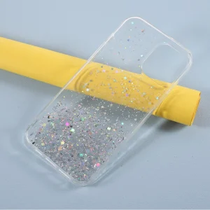 Silicone case Sparkle Starry Sky for iPhone 13 Pro Max, Transparent 5