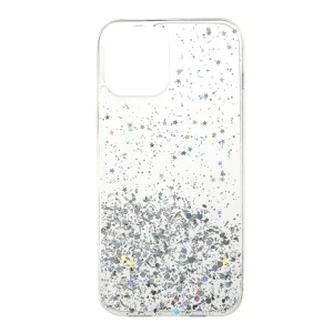 Силиконов калъф Sparkle Starry Sky за iPhone 13 Pro Max, Прозрачен