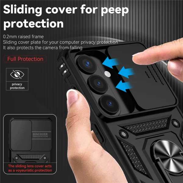 Shockproof case CamShield Series for Samsung Galaxy S26, Black 5