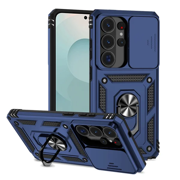 Shockproof Case CamShield Series for Samsung Galaxy S26 Ultra, Blue 1