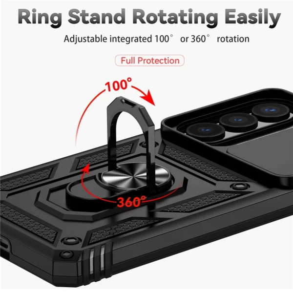 Shockproof case CamShield Series for Samsung Galaxy S26 Plus, Black 5