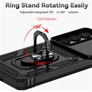 Shockproof case CamShield Series for Samsung Galaxy S26 Plus, Black 5