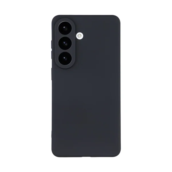 Anti-scratch silicone case for Samsung Galaxy S26 / S26 Pro, Black 1