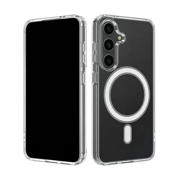 Silicon Case Wanlonfeng Lm2 MagSF for Samsung Galaxy S26, Transparent 1