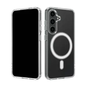 Силиконов калъф Wanlonfeng Lm2 MagSF за Samsung Galaxy S26, Прозрачен