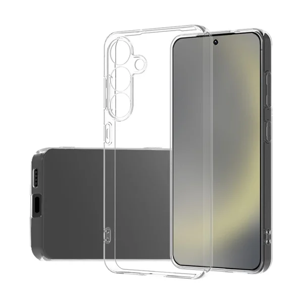 Silicone Case Ultra Slim for Samsung Galaxy S26 Plus, Transparent 1
