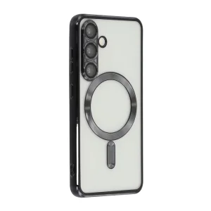 Силиконов калъф Luxury MagSF за Samsung Galaxy S26, Черен
