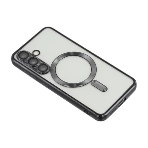 Luxury MagSF Silicone Case for Samsung Galaxy S26, Black 4